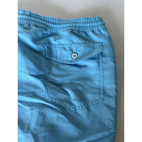 Ralph Lauren Purple Label Mens Blue Swim Shorts Trunks XL Portugal NWT $295 - Picture 5 of 9